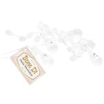 Акрилова підвіска з прозорими кристалами 703-207 BONADI 1 шт