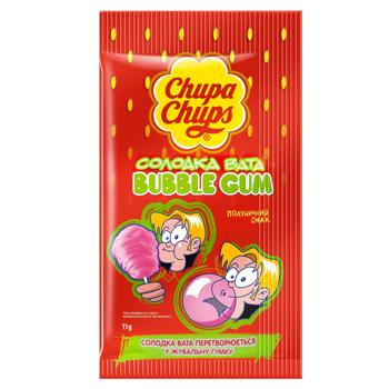 Chupa Chups Bubbly Chewing Gum with Strawberry Flavor 11g - buy, prices for MasterZoo - photo 1