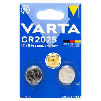 Battery Varta CR2025 Lithium 2pcs - buy, prices for METRO - photo 1