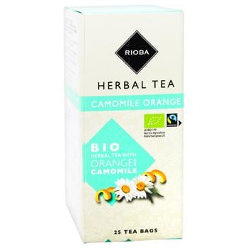 Rioba Tea Moments Organic Herbal Tea with Orange and Camomile 1.5g*25pcs - buy, prices for Biotus - photo 3