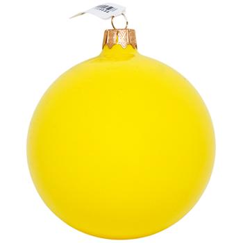 Ялинкова прикраса Куля д85мм Особливий колір асорті Різдвяні Історії 1 шт - купити, ціни на WINETIME - фото 4