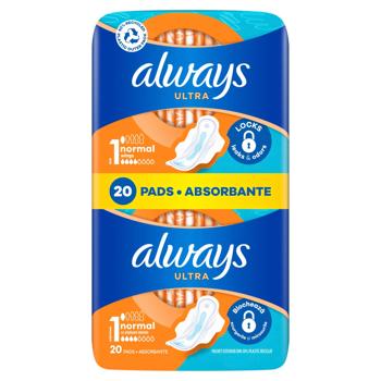 Always Ultra Normal 1 Hygienical Pads 20pcs - buy, prices for COSMOS - photo 5