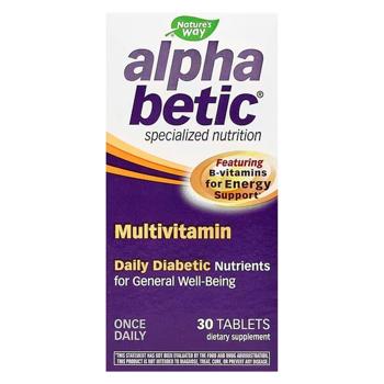 Nature's Way Alpha Betic Multivitamin for Diabetics 30 tablets - buy, prices for - photo 3