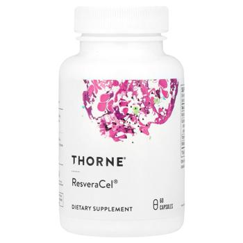 Thorne Research ResveraCel Nicotinamide, Quercetin and Resveratrol 60 capsules