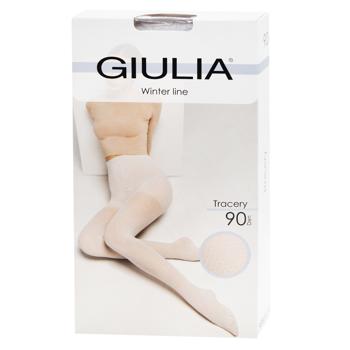 Giulia Tracery 90 Den Women's Tights s.4 Silver - buy, prices for - photo 3