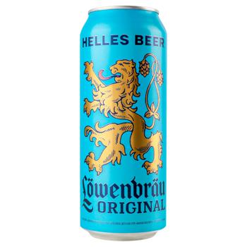 Пиво Lowenbrau Original светлое 5,1% 0,5л - купить, цены на Идеал - фото 1