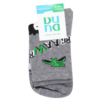 Duna 4268 Dark Grey Children's Socks 24-26s - buy, prices for EKO Market - photo 1