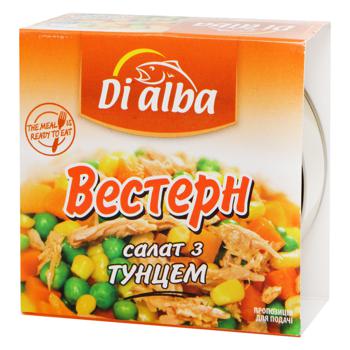 Салат из тунца Di Alba Вестерн 170г