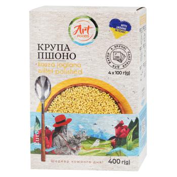 Art Foods Polished Millet 4*100g - buy, prices for COSMOS - photo 3