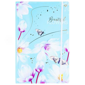 Блокнот 4Profi Beautiful Flowers Lotus А5 64 аркуша - купити, ціни на Auchan - фото 1