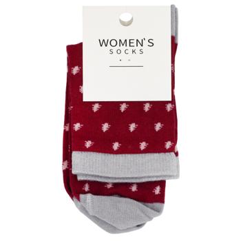 Носки женские классические микс р.23-25 - купить, цены на Чудо Маркет - фото 1