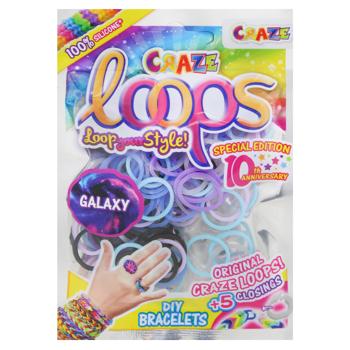 Craze Loops DIY Bracelets Creativity Set 100pcs in Assortment - buy, prices for - photo 5