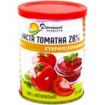 Domashni Produkty Tomato Paste 28% 400g