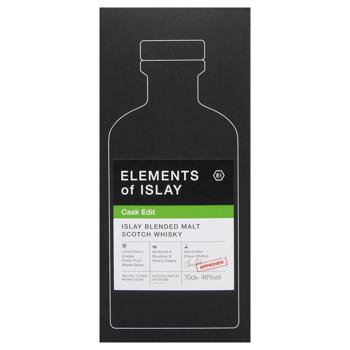 Виски Elements of Islay Cask Edit 40% 0,7л - купить, цены на - фото 2