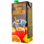 Don Simon Sangria red sweet wine 7% 1l