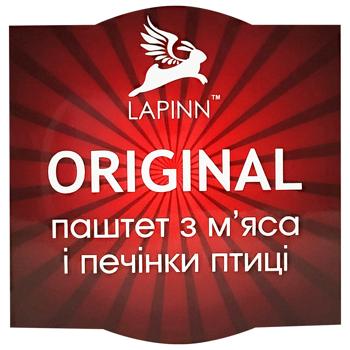 Паштет Lapinn Original з м'ясом птиці 95г - купити, ціни на Cупермаркет "Харків" - фото 2