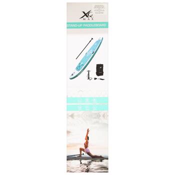 Сапборд XQ Max Yoga голубой 245х85х15см