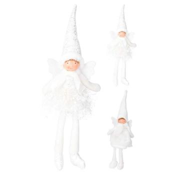 Koopman Angel Decorative Figurine 40cm White