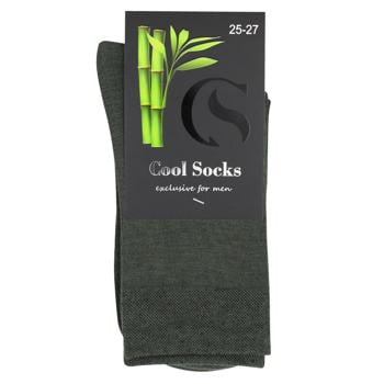 Шкарпетки Cool Socks чоловічі р.25-27 хакі - купити, ціни на NOVUS - фото 1