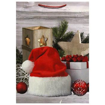 Пакет бумажный Angel Gifts Новогодний 40*55*15см - купить, цены на ULTRAMARKET - фото 3