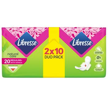 Libresse Natural Care Normal hygienical pads 4 drops 20pcs - buy, prices for - photo 2