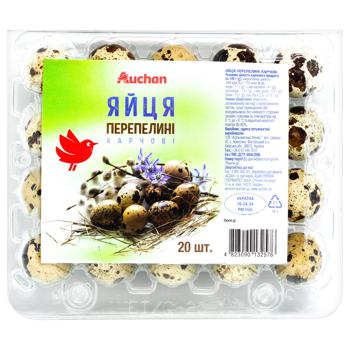 Auchan Quail Eggs 20pcs - buy, prices for Auchan - photo 2