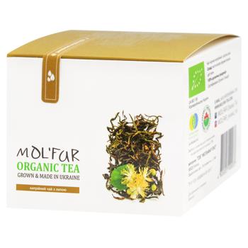 Mol'far With Linden Flower Organic Black Cypriot Tea 50g - buy, prices for COSMOS - photo 1