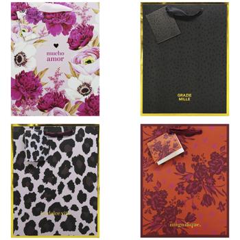 Interdruk Gold Gift Bag 23x18x10cm in assortment - buy, prices for Auchan - photo 1