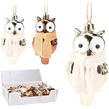 Actuel Owl Plastic Christmas Decoration 9.2cm in Assortment - buy, prices for Auchan - photo 1