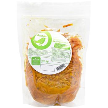 Морковь по-корейски Auchan 350г - купить, цены на Auchan - фото 1