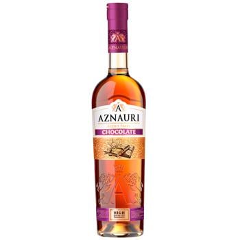 Aznauri Chocolate De Luxe Alcoholic Drink 30% 0.5l - buy, prices for Vostorg - photo 1