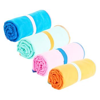 Auchan Microfiber Towel 200g/m² 100x180cm in assortment