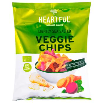 Heartful Organic Vegetable Chips 100g - buy, prices for WINETIME - photo 1