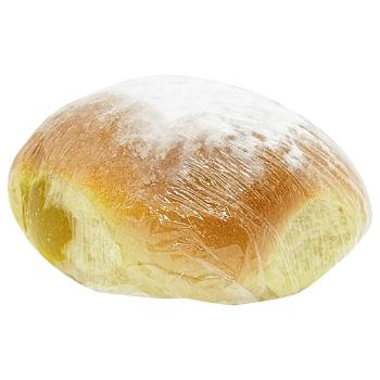 Пампушка сдобная с ананасовой начинкой 70г - купить, цены на КОСМОС - фото 1