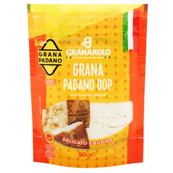 Granarolo Parmigiano-Reggiano DOP Grated Cheese 40% 90g - buy, prices for NOVUS - photo 1