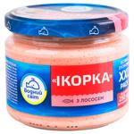 Продукт з ікрою скандинавської риби та лососем Водний Світ Ікорка 250г
