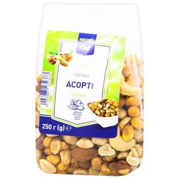 Metro Chef Assorted Salted Nuts 250g - buy, prices for - photo 1