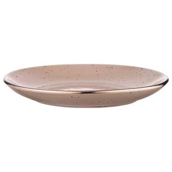 Ardesto Emilia Brown Dessert Plate 20cm - buy, prices for Za Raz - photo 3