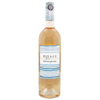Bleu Rivage Rose Mediterranean Dry Rose Wine 13% 0.75l