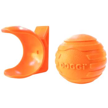 Іграшка для собак Doggi Catch & Carry Ball n Clip 6см - купити, ціни на MasterZoo - фото 2