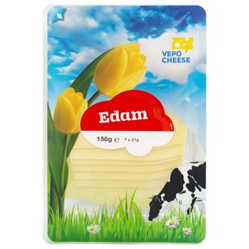 Cheese edam Visser kaas 40% 150g Netherlands - buy, prices for COSMOS - photo 1