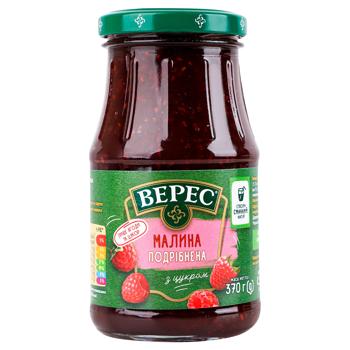 Veres Mashed Raspberry with Sugar 370g - buy, prices for NOVUS - photo 2