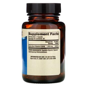 Dr.Mercola Iodine 1500mcg 30 capsules - buy, prices for Biotus - photo 2