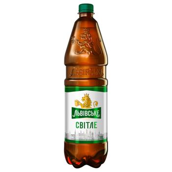 Lvivske Light Beer 4.3% 1.18l - buy, prices for ULTRAMARKET - photo 1