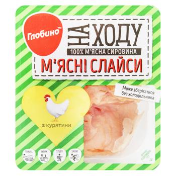 Globino Raw Smoked Chicken Slices 50g - buy, prices for Torba - photo 1
