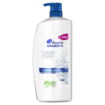 Head & Shoulders Shampoo Classic Clean Against Dandruff 900ml - buy, prices for Auchan - photo 1