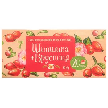 Чай травяной 7 Шиповник-брусника 20шт*2г - купить, цены на - фото 5