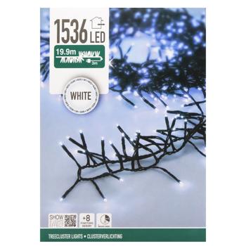 Гирлянда электрическая Koopman наружная 1536 LED 22,9м холодный белый - купить, цены на - фото 2