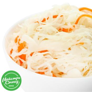 Капуста квашена з морквою - купити, ціни на NOVUS - фото 1