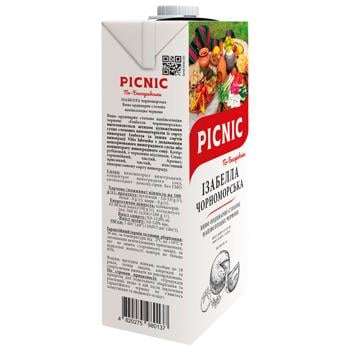 Вино Picnic Ізабелла Чорноморська По-Бессарабськи червоне напівсолодке 9-12% 1л - купити, ціни на Ідеал - фото 3